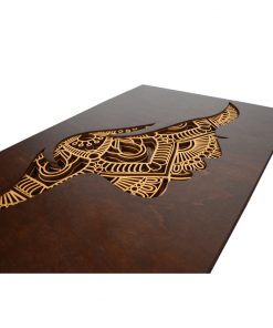 Tablou mandala din lemn – Femeia 40x50cm 2